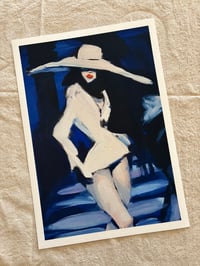 Image 1 of 'Blue Vivienne'  A3 Giclée Print