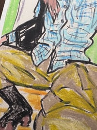 Image 7 of 'Checked Shirt SQUAT' A4 Giclée Print