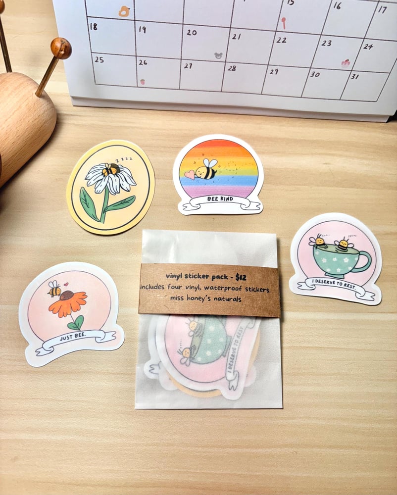 Image of Vinyl Sticker Pack (4 stickers)