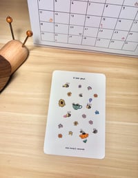 Image 2 of Lil Bee Guys Matte Sticker Sheet | Perfect for Journaling