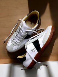 Image 8 of Botas og white leather Trainer sneaker made in Czech Republic 