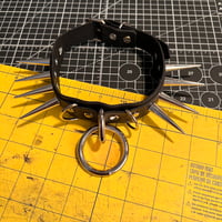 Image 2 of Wicked Spike Bondage Collar