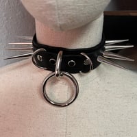 Image 1 of Wicked Spike Bondage Collar