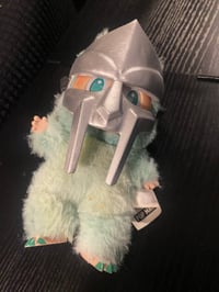 Image 3 of Small gladiator (MF DOOM) mask for labubus 