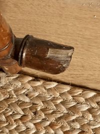 Image 5 of Miroirs anciens en bambou années 30/50, un petit, un grand. 