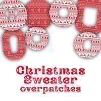 Christmas Sweater Overpatches