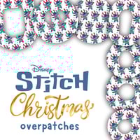 Stitch Christmas Overpatches