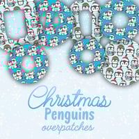 Christmas Penguins Overpatches