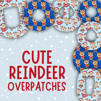 Cute Reindeer Overpatches