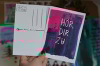Image 1 of Postkarte "Hör dir zu"