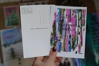 Image 1 of Postkarte "Fehler wie Briefmarken sammeln"