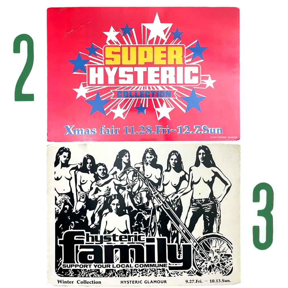 damaged hysteric glamour foam posters