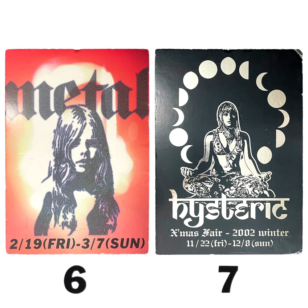 damaged hysteric glamour foam posters