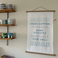 Image 2 of Oak Magnetic Poster Hanger small/large