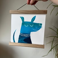 Image 5 of Oak Magnetic Poster Hanger small/large