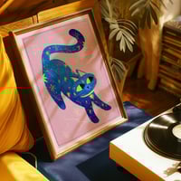 Image 2 of Cosmic Cat Art Print