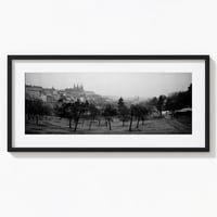 Winter orchard, Prague 2003