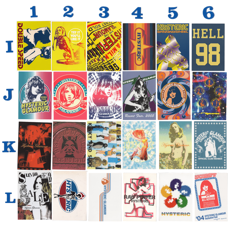 Postcards - hysteric glamour