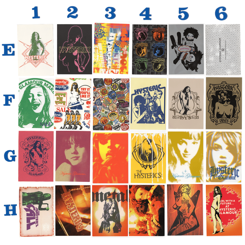Postcards - hysteric glamour