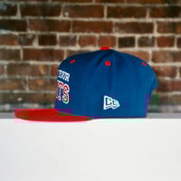 Image 1 of WATER YOUR PLANTS 2-Tone Snapback - Navy/Red