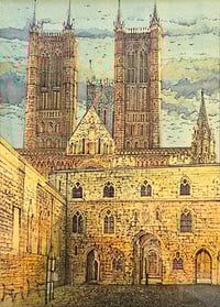 Image 1 of Carl Paul "Iconic, Lincoln Cathedral"