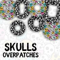 Image 1 of Skulls Overpatches