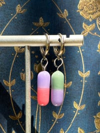 Image 1 of Candy Pill Earrings
