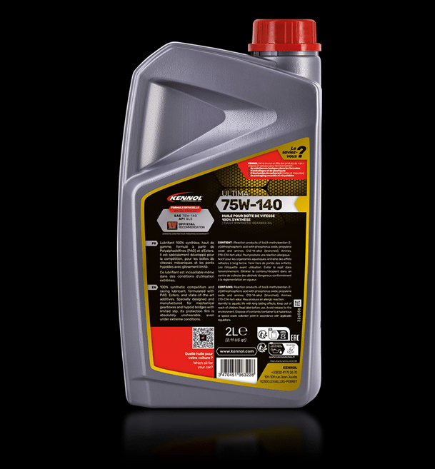 ULTIMA 75W140 HUILE DE BOÎTE MÉCANIQUE 100% SYNTHÈSE 2L