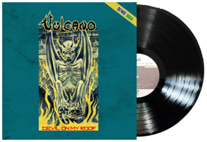 Image of VULCANO (BR) - "Devil on my Roof" LP (BLACK VINYL)