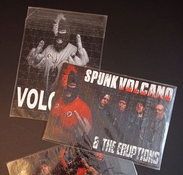 Image of Spunk Volcano & the Eruptions - A4 Jigsaw puzzles - 2 variants