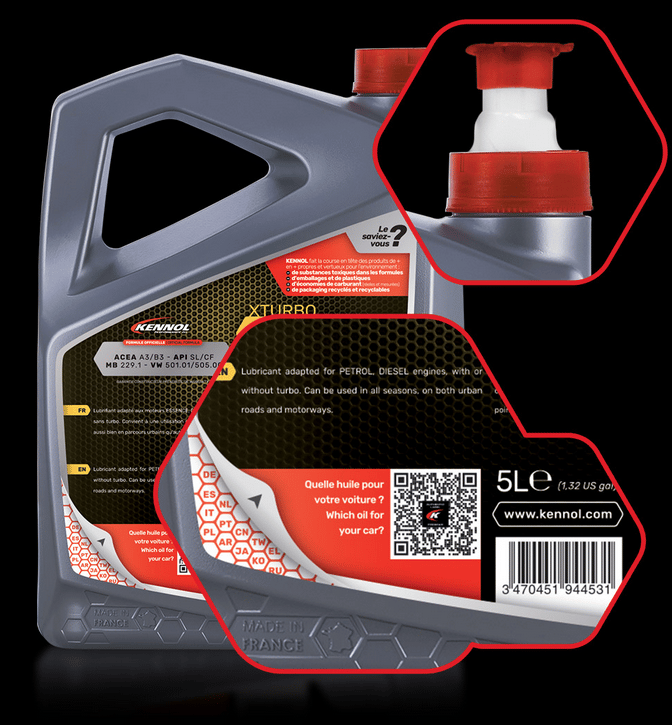 XTURBO 15W50  HUILE MOTEUR MINÉRALE 5L