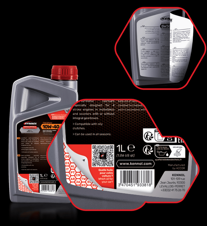 TROPHY 10W40 4T HUILE MOTEUR SEMI-SYNTHÉTIQUE