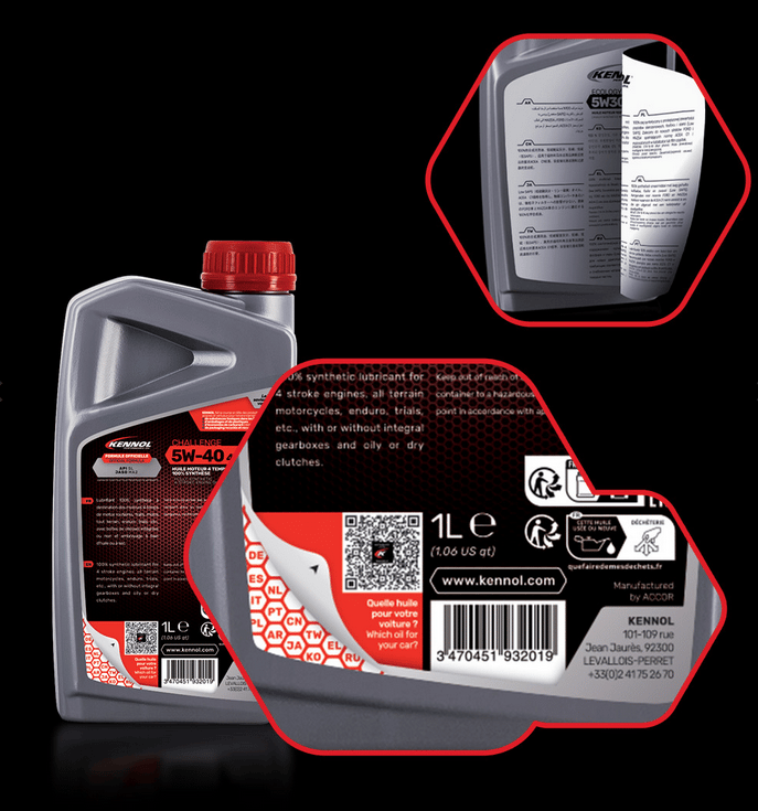 CHALLENGE 5W40 4T 1L