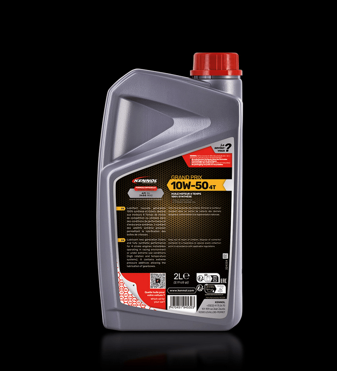 GRAND PRIX 10W50 4T HUILE MOTEUR 100% SYNTHÈSE 1L