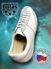 Image 1 of Botas og white leather ox Trainer sneaker made in Czech Republic 