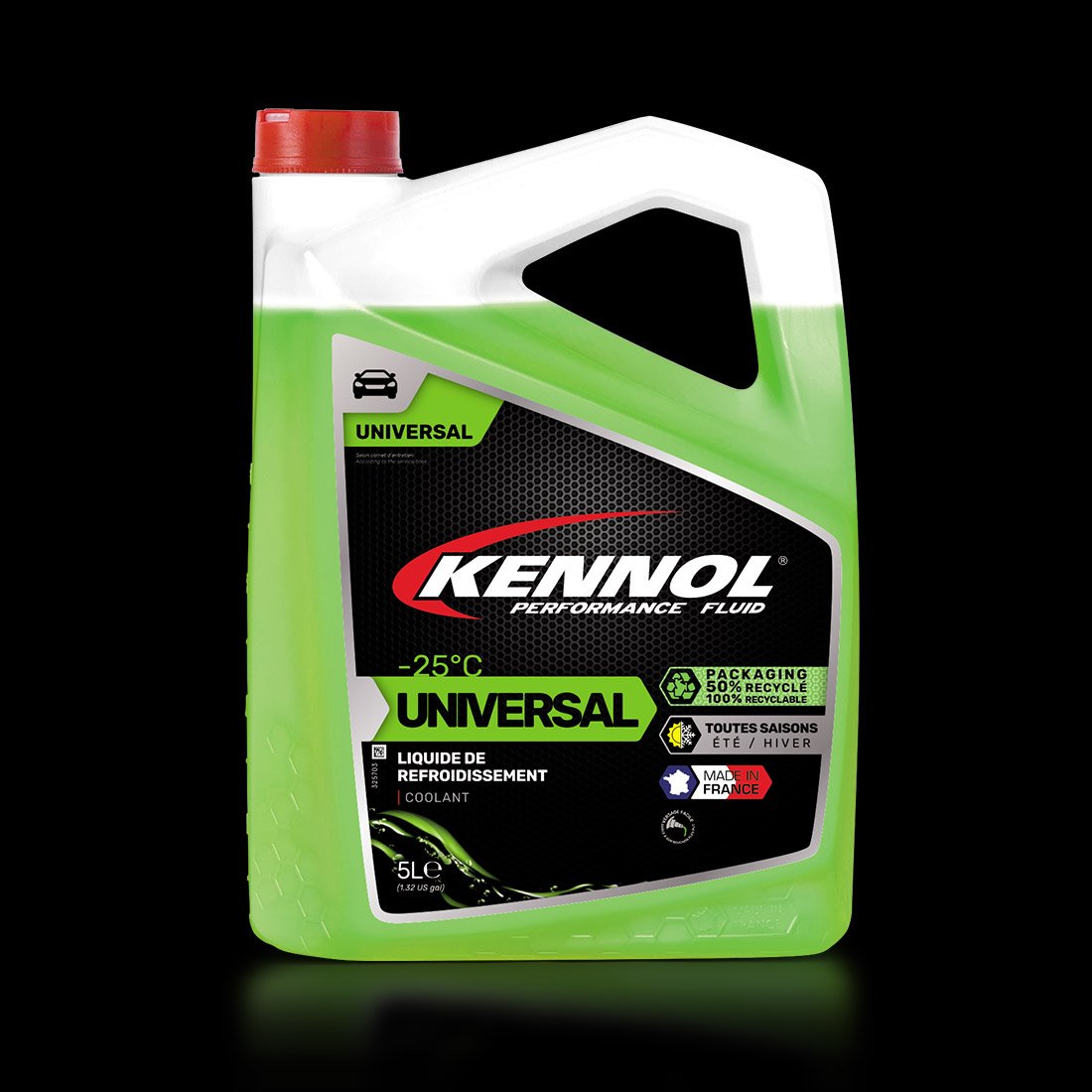 LIQUIDE DE REFROIDISSEMENT UNIVERSAL -25°C 5L