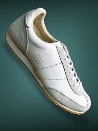 Image 4 of Botas og white leather ox Trainer sneaker made in Czech Republic 