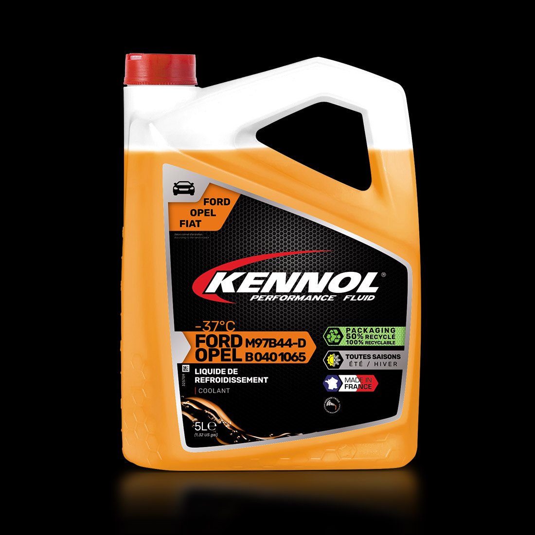 LIQUIDE DE REFROIDISSEMENT FOF-37°C FORD FIAT OPEL 5L