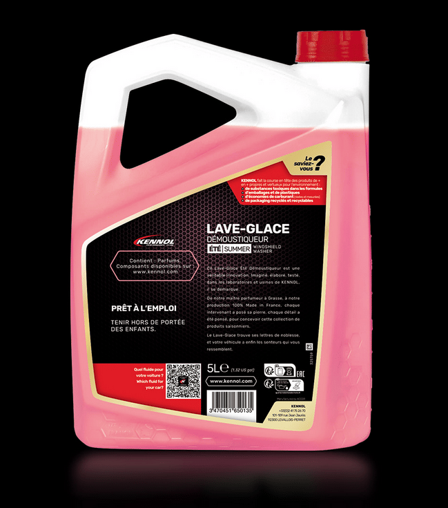 LAVE-GLACE ÉTÉ DÉMOUSTIQUEUR MACARON VANILLE/FRAISE 5L