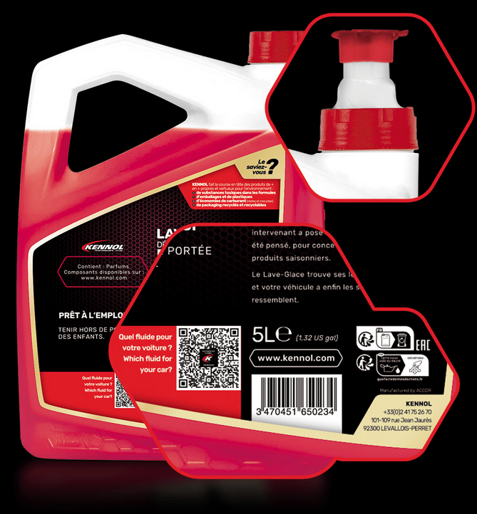 LAVE-GLACES ÉTÉ MACARON PASSION-CHOCOLOAT 5L