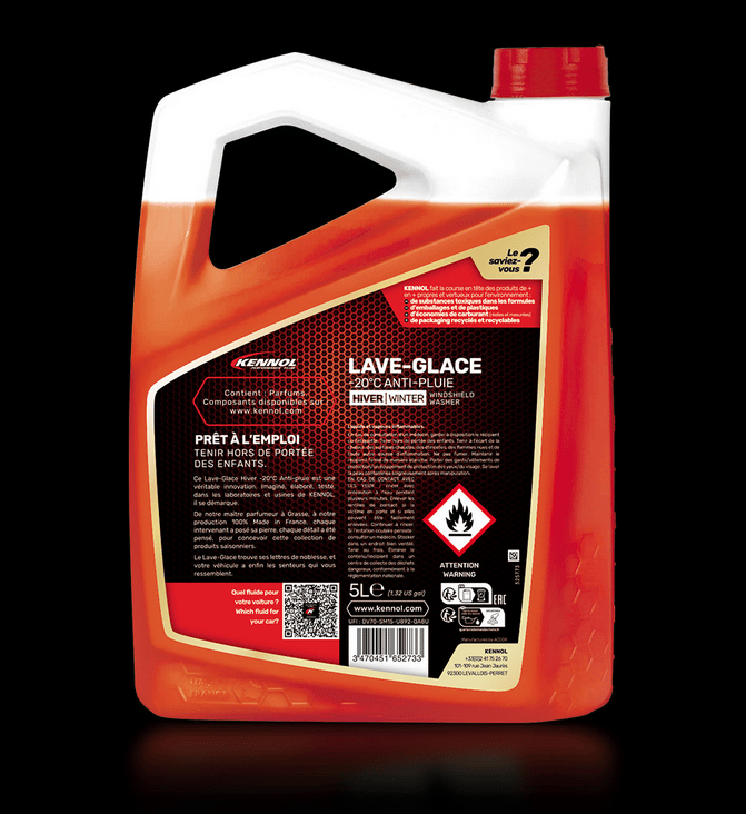 LAVE-GLACE -20°C ANTI-PLUIE THÉ AU JASMIN 5L