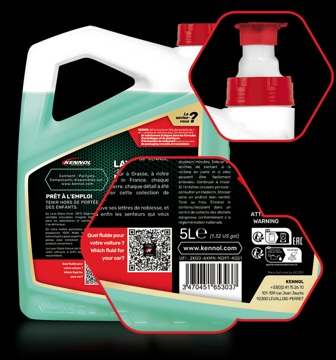 LAVE-GLACE -20°C DÉGIVRANT CHAMALLOW 5L