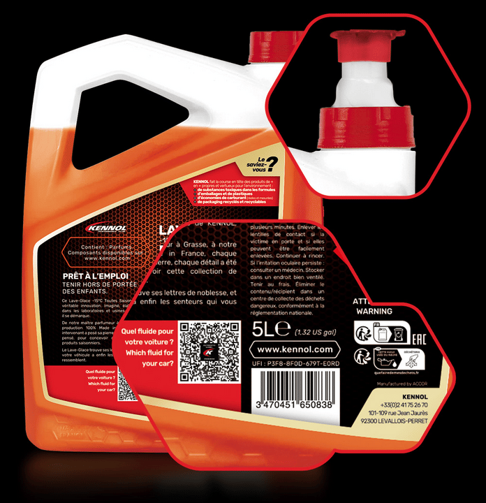 LAVE-GLACE TOUTES SAISONS -15°C PAIN D'EPICES