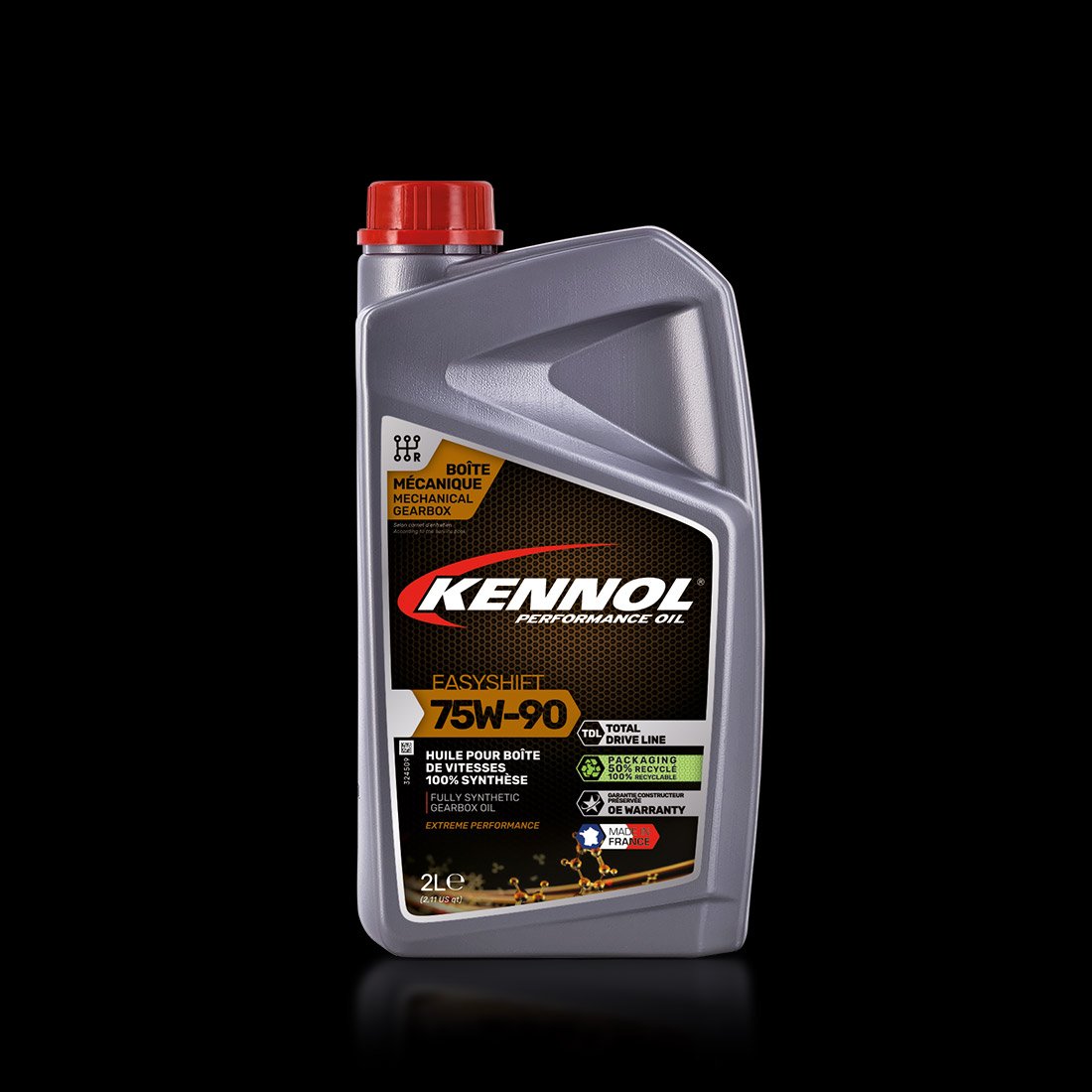 EASYSHIFT 75W90  BOÎTE MANUELLE 100% SYNTHÈSE 2L