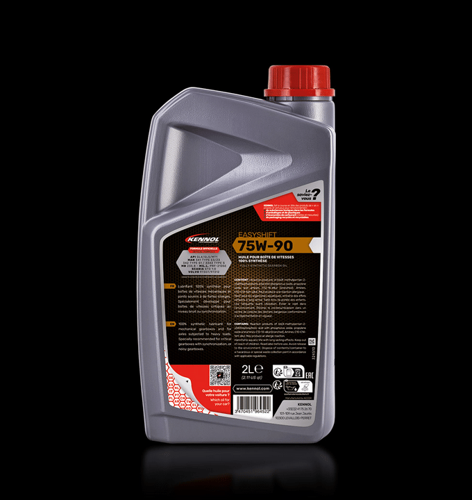 EASYSHIFT 75W90  BOÎTE MANUELLE 100% SYNTHÈSE 2L