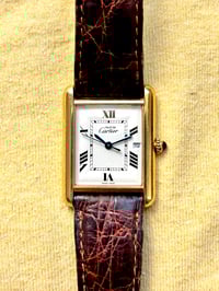 Image 1 of Cartier Tank Must XL with deployant buckle - Box - ref 2413 