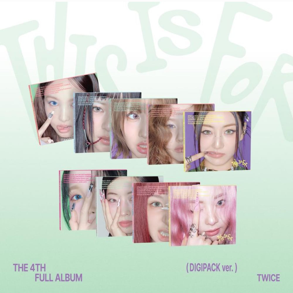Image of TWICE ‘THIS IS FOR’ (Digipack Ver.)