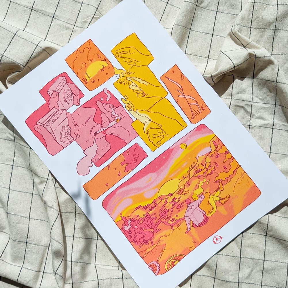 Image of By Morning Light – Glicée print A3