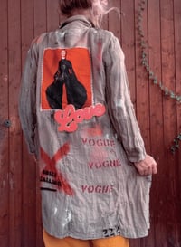 Image 4 of Love Lino ¥ unisex ¥ upCyclinG viLLaGe punK¥IbiZa ¥TrenChcoaT¥ festivaL