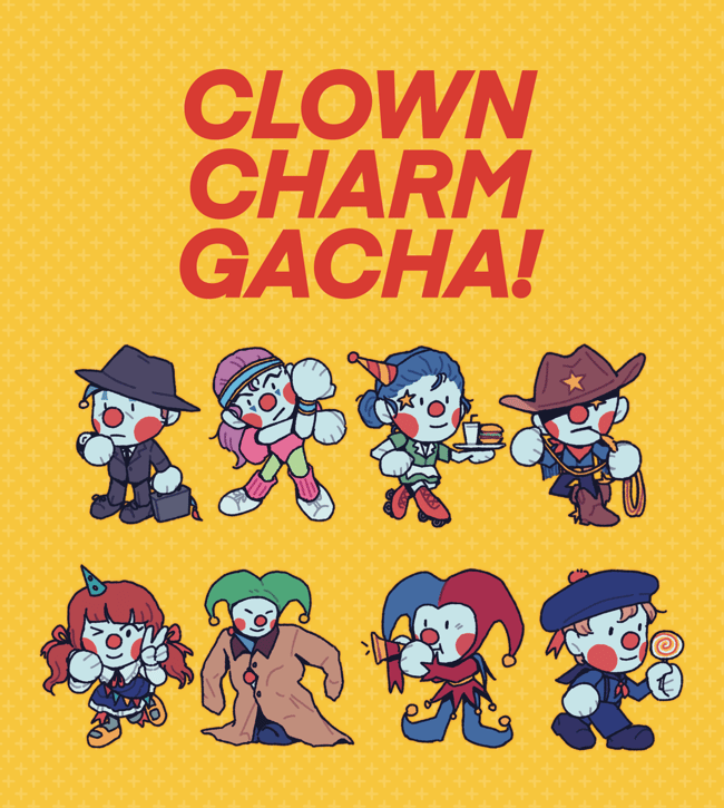 Clown Gacha! Random Charm